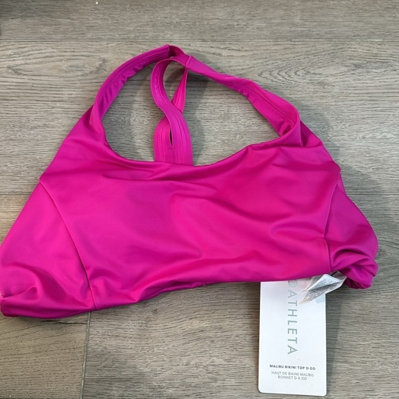 NWT! Athleta Pink Malibu Bikini Top D-DD - Multiple Sizes 💎 - Picture 6 of 7